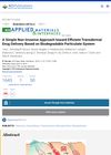 A Simple Non-Invasive Approach Toward Efficient Transdermal Drug Delivery Based on Biodegradable Particulate System