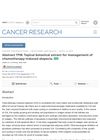 Topical Botanical Extract for Management of Chemotherapy-Induced Alopecia