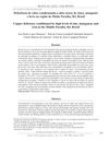 Copper Deficiency Conditioned by High Levels of Zinc, Manganese, and Iron in the Médio Paraíba Region, RJ, Brazil
