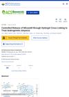 Controlled Release of Minoxidil Through Hydrogel Cross-Linking to Treat Androgenetic Alopecia