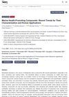 Marine Health-Promoting Compounds: Recent Trends for Their Characterization and Human Applications