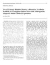 Use of Urinary Bladder Matrix, a Bioactive, Acellular Scaffold, in Transplant Donor Scars and Androgenetic Alopecia: Initial Clinical Experience