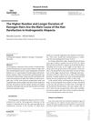 The Main Cause of Hair Rarefaction in Androgenetic Alopecia: Higher Number and Longer Duration of Kenogen Hairs