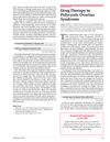 Drug Therapy in Polycystic Ovarian Syndrome