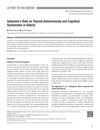 Selenium's Role on Thyroid Autoimmunity and Cognitive Dysfunction in Elderly