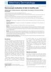Dermoscopy Evaluation of Skin in Healthy Cats