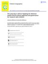 The Only Way Is Ethics? Applying for National Health Service Ethical Approval and Governance for Research with Children