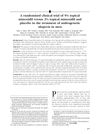 A Randomized Clinical Trial of 5% Topical Minoxidil Versus 2% Topical Minoxidil and Placebo in the Treatment of Androgenetic Alopecia in Men