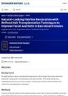 Natural-Looking Hairline Restoration With Refined Hair Transplantation Techniques To Improve Facial Aesthetic In East Asian Females