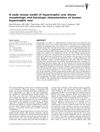 A Nude Mouse Model of Hypertrophic Scar Shows Morphologic and Histologic Characteristics of Human Hypertrophic Scar