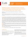 Metabolic Syndrome and Insulin Resistance Syndrome Among Infertile Women with Polycystic Ovary Syndrome: A Cross-Sectional Study from Central Vietnam