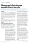Management of Autoimmune-Associated Alopecia Areata