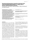 Rhombencephalosynapsis Presenting Antenatally with Ventriculomegaly/Hydrocephalus in a Likely Case of Gomez–López-Hernández Syndrome