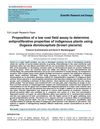 Proposition of a Low-Cost Field Assay to Determine Antiproliferative Properties of Indigenous Plants Using Dugesia Dorotocephala (Brown Planaria)