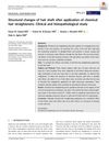 Structural Changes of Hair Shaft After Application of Chemical Hair Straighteners: Clinical and Histopathological Study