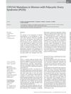 CYP21A2 Mutations in Women with Polycystic Ovary Syndrome