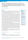 The Effect of Smoking and Other Tobacco Product Use on Perceptions of Skin Quality and Health, Approaches to Skin Care, and Minimally Invasive Cosmetic Procedures: A Cross-Sectional Study