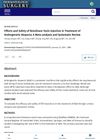 Effects and Safety of Botulinum Toxin Injection in Treatment of Androgenetic Alopecia: A Meta-Analysis and Systematic Review