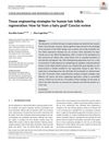 Tissue Engineering Strategies for Human Hair Follicle Regeneration: How Far From a Hairy Goal?