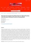 Formulation of Hair Tonic from Ethanol Extract, Ethanol Fraction, and Chloroform-Methanol Fraction of Secang Wood (Caesalpinia sappan L.)