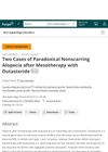 Two Cases of Paradoxical Nonscarring Alopecia After Mesotherapy with Dutasteride