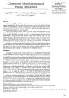 Cutaneous Manifestations of Eating Disorders