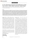 In Vivo Monitoring of Survival and Proliferation of Hair Stem Cells in a Hair Follicle Generation Animal Model