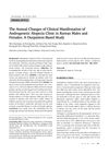 The Annual Changes of Clinical Manifestation of Androgenetic Alopecia Clinic in Korean Males and Females: An Outpatient-Based Study
