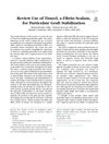 Review Use of Tisseel, a Fibrin Sealant, for Particulate Graft Stabilization