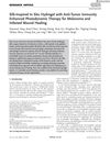 Silk-Inspired In Situ Hydrogel with Enhanced Anti-Tumor Immunity for Photodynamic Therapy in Melanoma and Infected Wound Healing