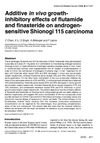 Additive In Vivo Growth-Inhibitory Effects of Flutamide and Finasteride on Androgen-Sensitive Shionogi 115 Carcinoma