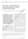 The Role of Toluidine Blue in Mohs Micrographic Surgery: A Systematic Review