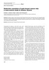 Endocrine Correlates of Male Breast Cancer Risk: A Case-Control Study in Athens, Greece