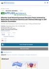 Effective Scald Wound Functional Recovery Patch Achieved by Molecularly Intertwined Electrical and Chemical Message in Self-Adhesive Assemblies