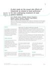 A Pilot Study on the Sexual Side Effects of Finasteride as Related to Hand Preference for Men Undergoing Treatment of Male Pattern Baldness