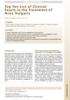 Top Ten Clinical Pearls in the Treatment of Acne Vulgaris