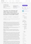 Case Report: Two Individuals With AEBP1-Related Classical-Like EDS - Further Clinical Characterisation and Description of Novel AEBP1 Variants