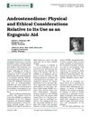 Androstenedione: Risks and Lack of Efficacy in Athletes