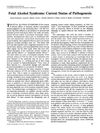 Fetal Alcohol Syndrome: Current Status of Pathogenesis