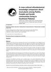 A Cross-Cultural Ethnobotanical Knowledge Comparison About Local Plants Among Pashto, Punjabi, and Saraiki Communities Living in Southwest Pakistan
