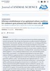 Efficient Establishment of an Optimized Culture Condition for Cashmere Goat Primary Hair Follicle Stem Cells