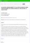Ayurvedic Management Of Alopecia Areata Using Viddhakarma As A Para-Surgical Procedure: A Case Study