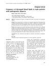 Frequency of Deranged Blood Lipids in Male Patients with Androgenetic Alopecia