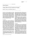 Telogen Effluvium After Anesthesia and Surgery