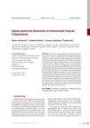 Hypersensitivity Reactions to Homemade Topical Preparations