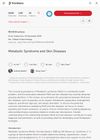 Metabolic Syndrome and Skin Diseases