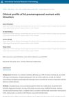 Clinical Profile of 50 Premenopausal Women with Hirsutism