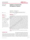 Updates in Treatment for Androgenetic Alopecia