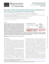 Bioactive Citrate-Based Polyurethane Tissue Adhesive For Fast Sealing And Promoted Wound Healing