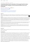 Controlled Clinical Trial for Evaluation of Hair Growth with Low Dose Cyclical Nutrition Therapy in Men and Women Without the Use of Finasteride